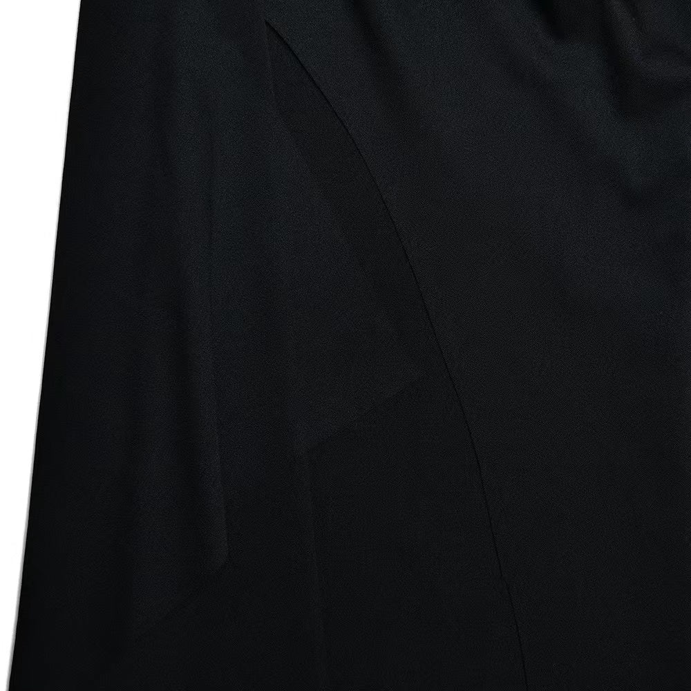 Black Off-Shoulder Strapless Maxi Dress – Backless, High Split, Sleeveless Bodycon Evening & Party Dress