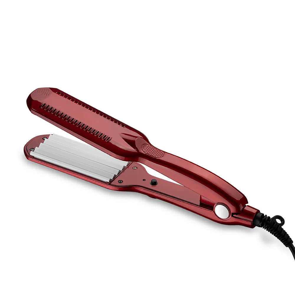 Professional Ceramic Hair Curler – Electric Crimper for Corrugated Waves & Styling