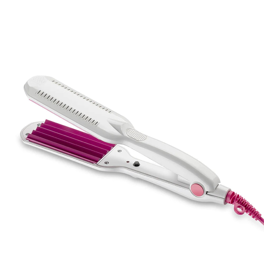 Professional Ceramic Hair Curler – Electric Crimper for Corrugated Waves & Styling