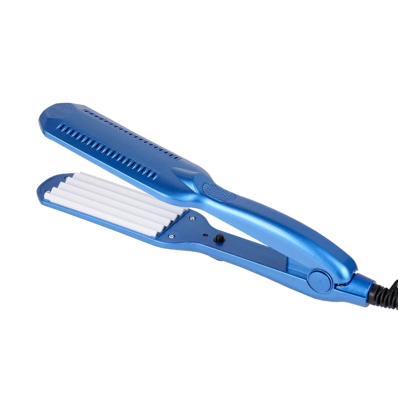 Professional Ceramic Hair Curler – Electric Crimper for Corrugated Waves & Styling
