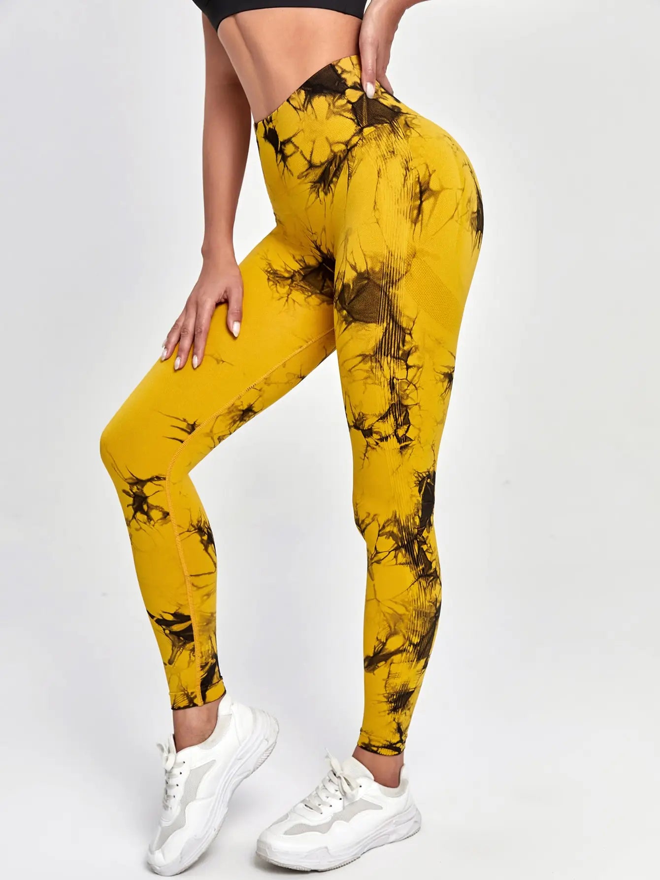 Women's Tie-Dye Push-Up Leggings