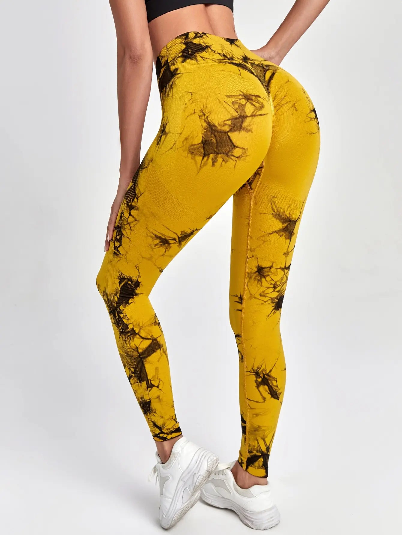 Women's Tie-Dye Push-Up Leggings