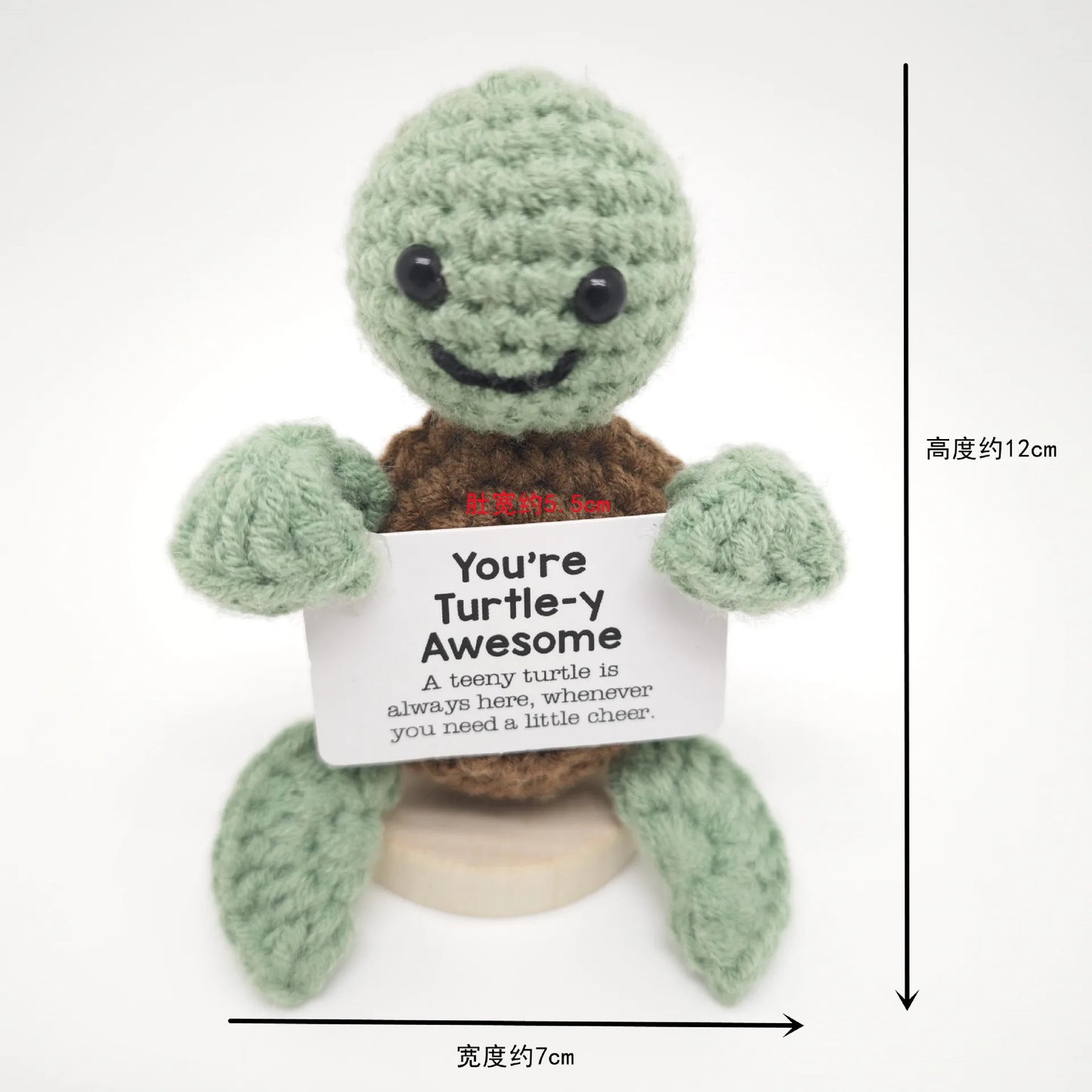 2025 Emotional Support Crochet Doll – Funny Gift & Decor