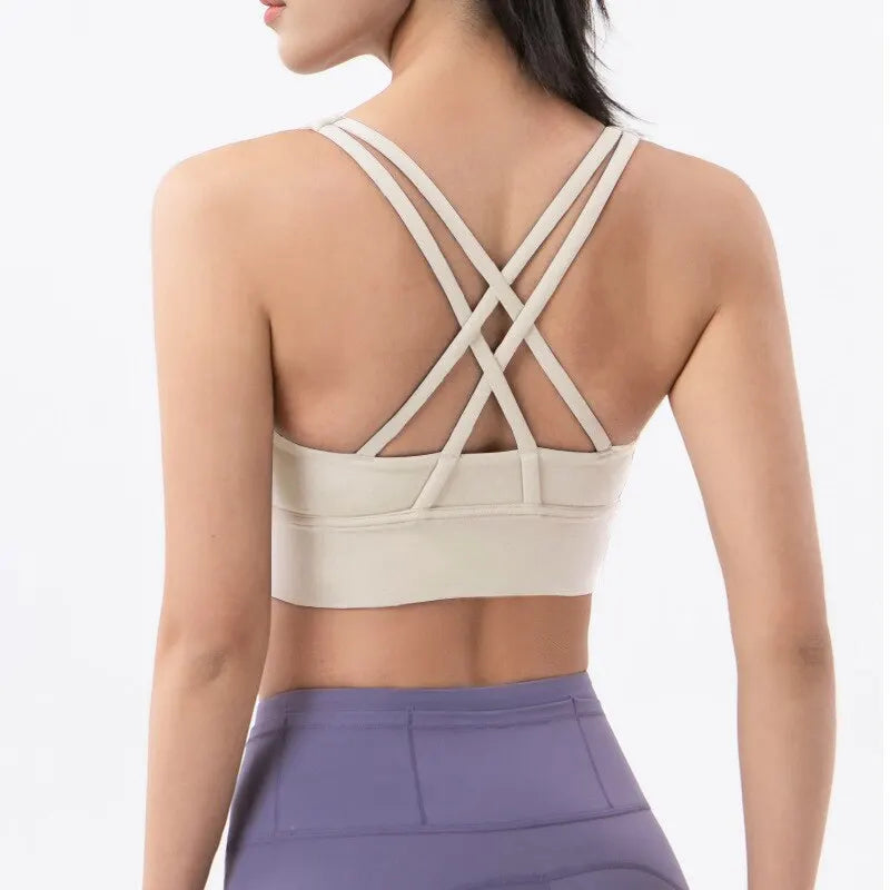 Women’s Racerback Sports Yoga Bra