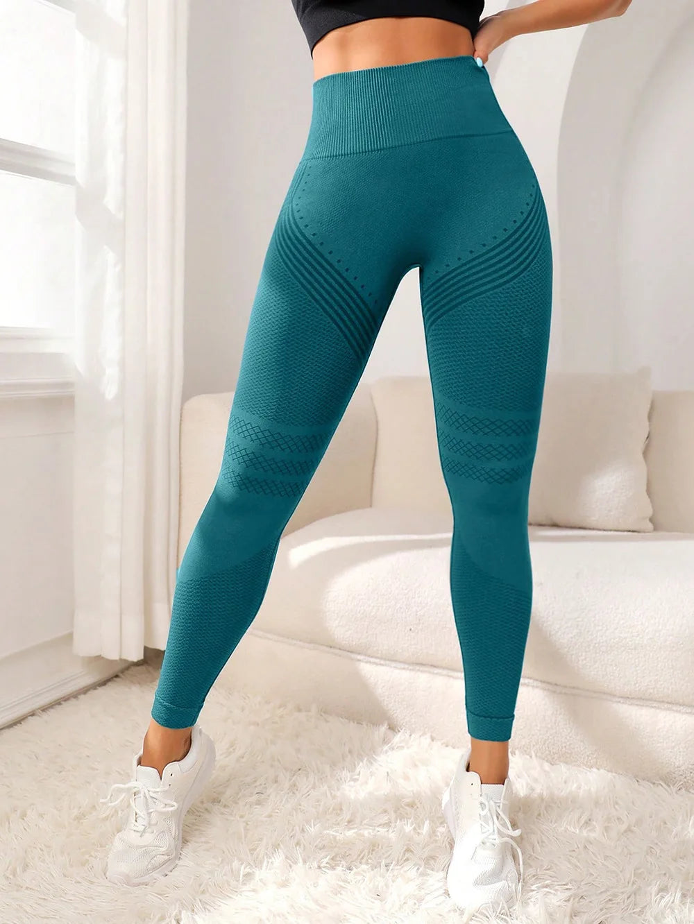 Women's High-Waist Butt-Lifting Sports Pants