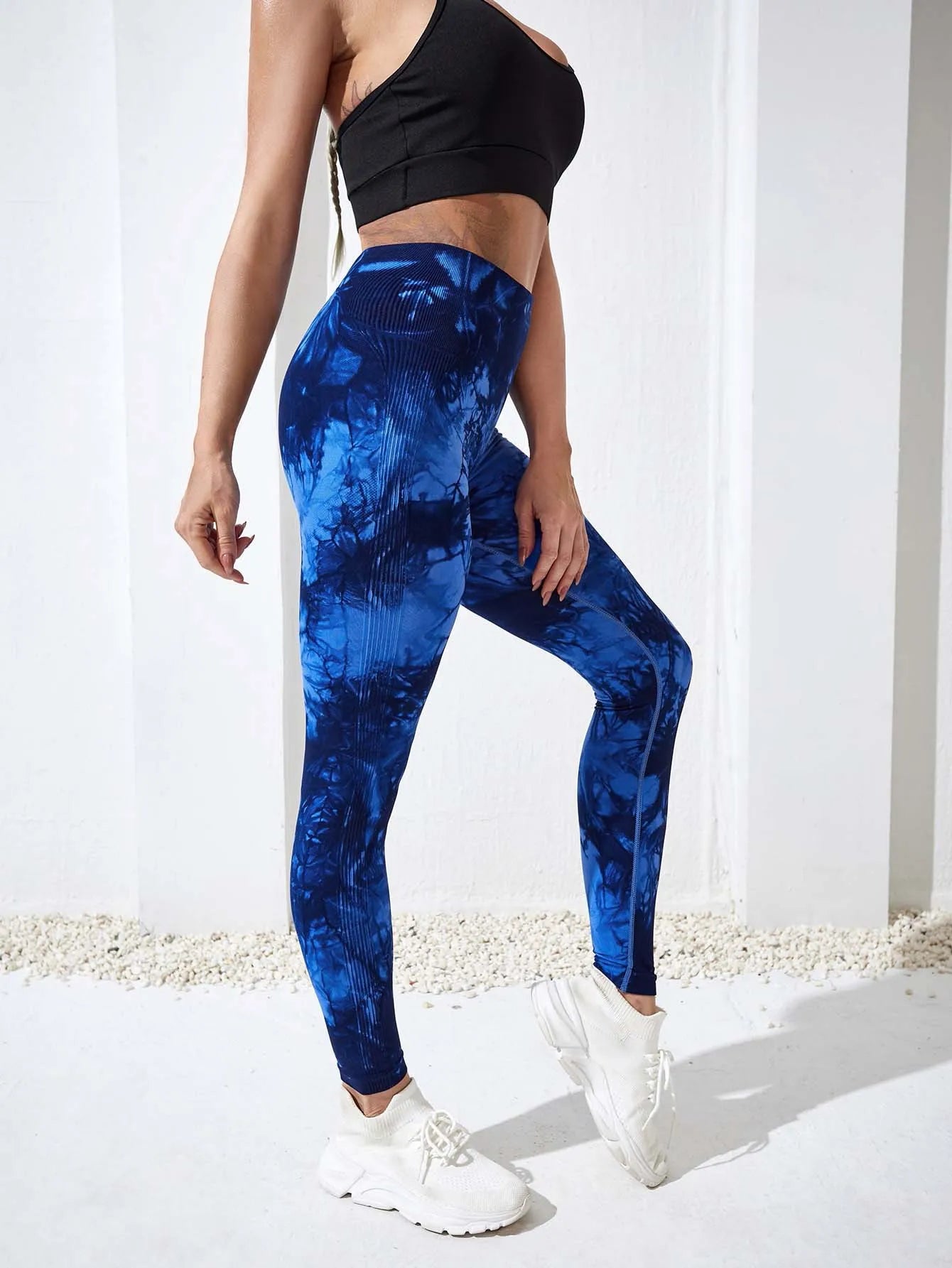 Women's Tie-Dye Push-Up Leggings