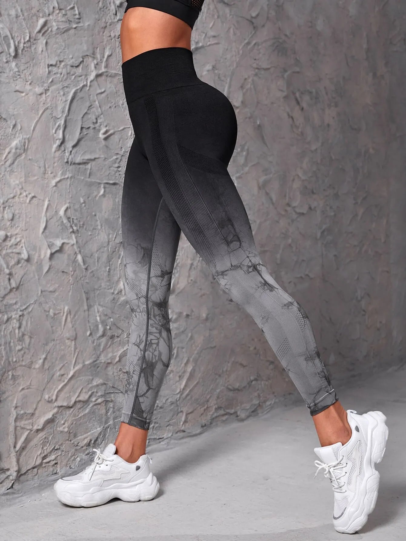 Women's Push-Up Tie-Dye Yoga Leggings