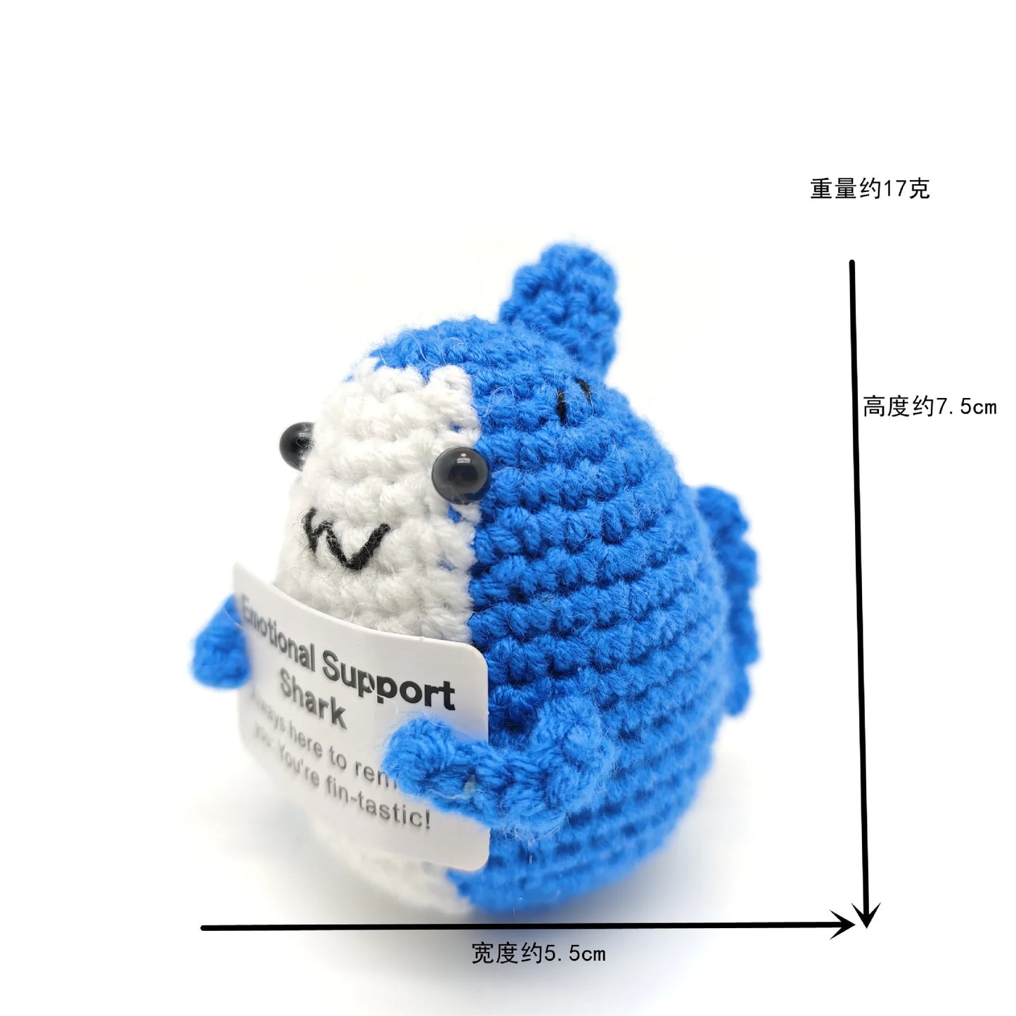 2025 Emotional Support Crochet Doll – Funny Gift & Decor