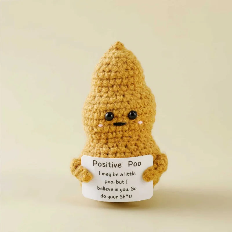 2025 Emotional Support Crochet Doll – Funny Gift & Decor