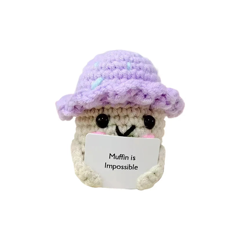 2025 Emotional Support Crochet Doll – Funny Gift & Decor