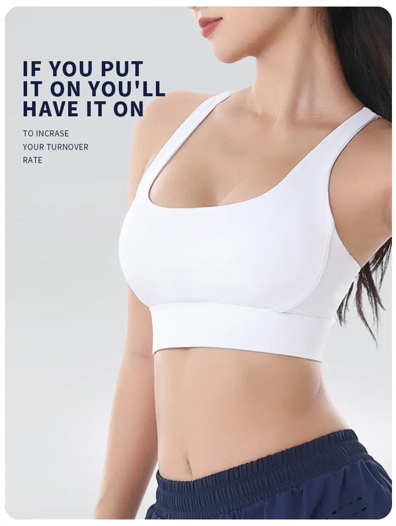Women’s Racerback Sports Yoga Bra