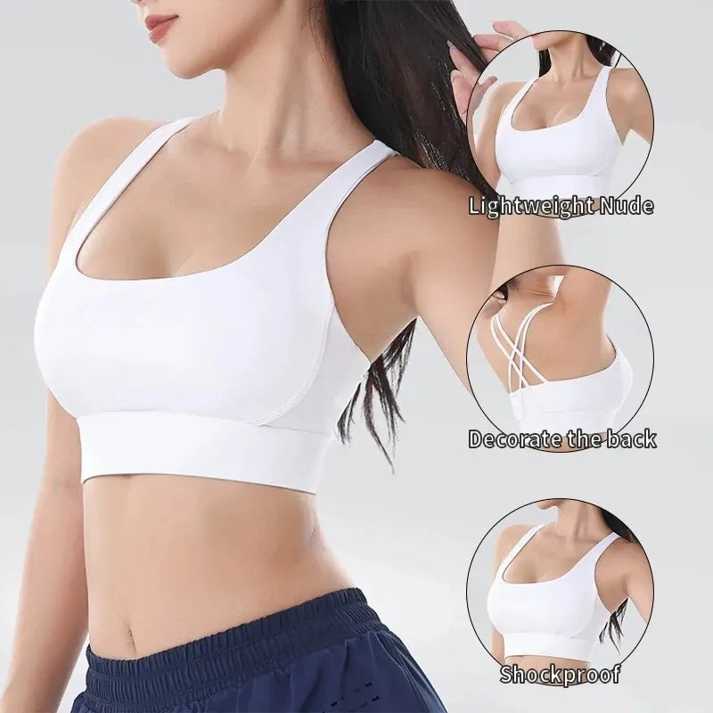 Women’s Racerback Sports Yoga Bra
