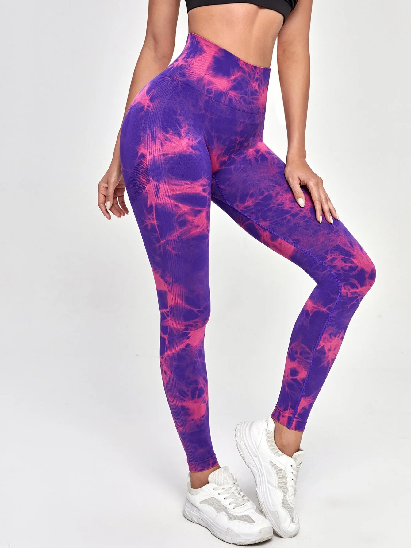 Women's Tie-Dye Push-Up Leggings
