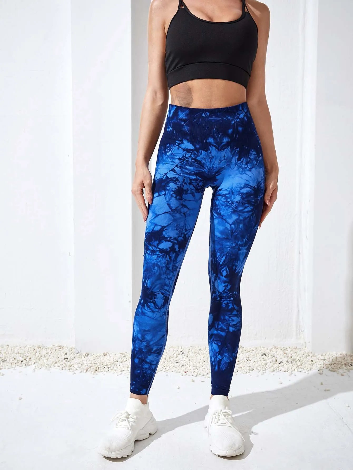 Women's Tie-Dye Push-Up Leggings