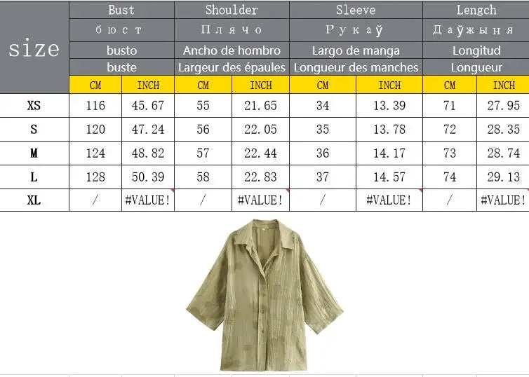 Women’s Printed Two-Piece Set – Lapel Half-Sleeve Top & High-Waist Lace-Up Wide-Leg Pants