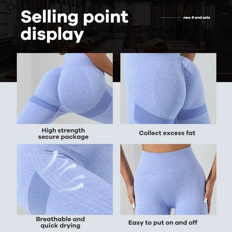 Seamless 2-Piece High Stretch Yoga Set