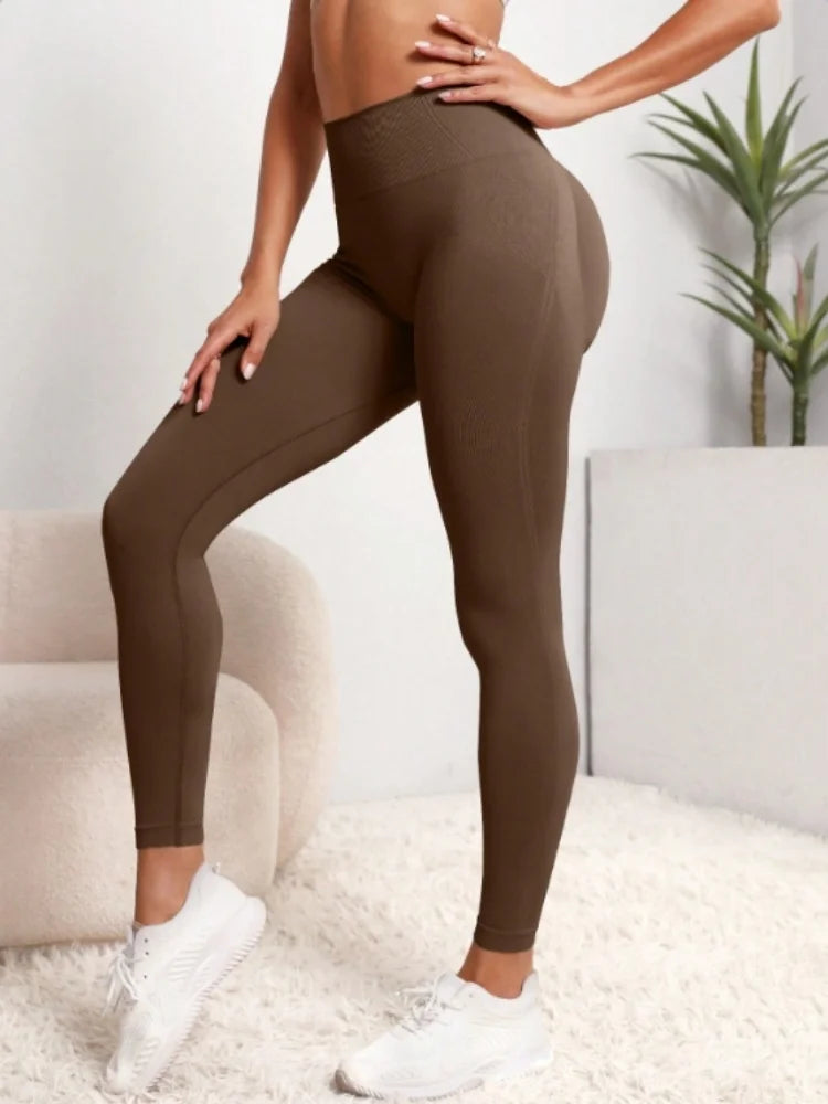 SleekFit High-Waist Seamless Leggings