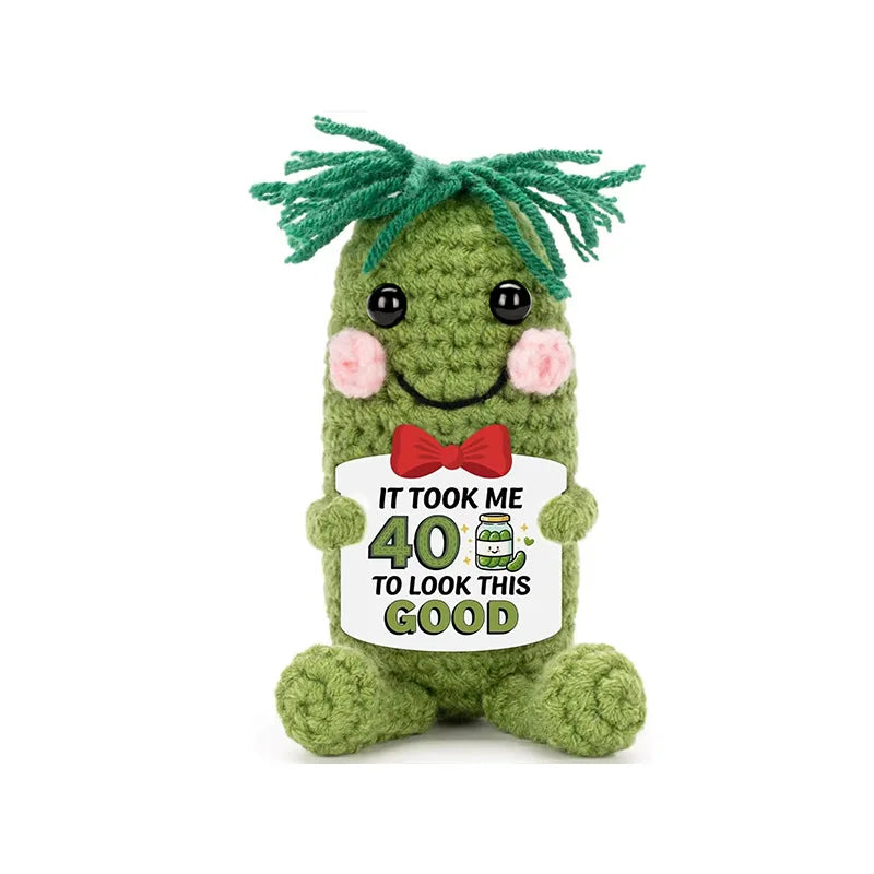 2025 Emotional Support Crochet Doll – Funny Gift & Decor