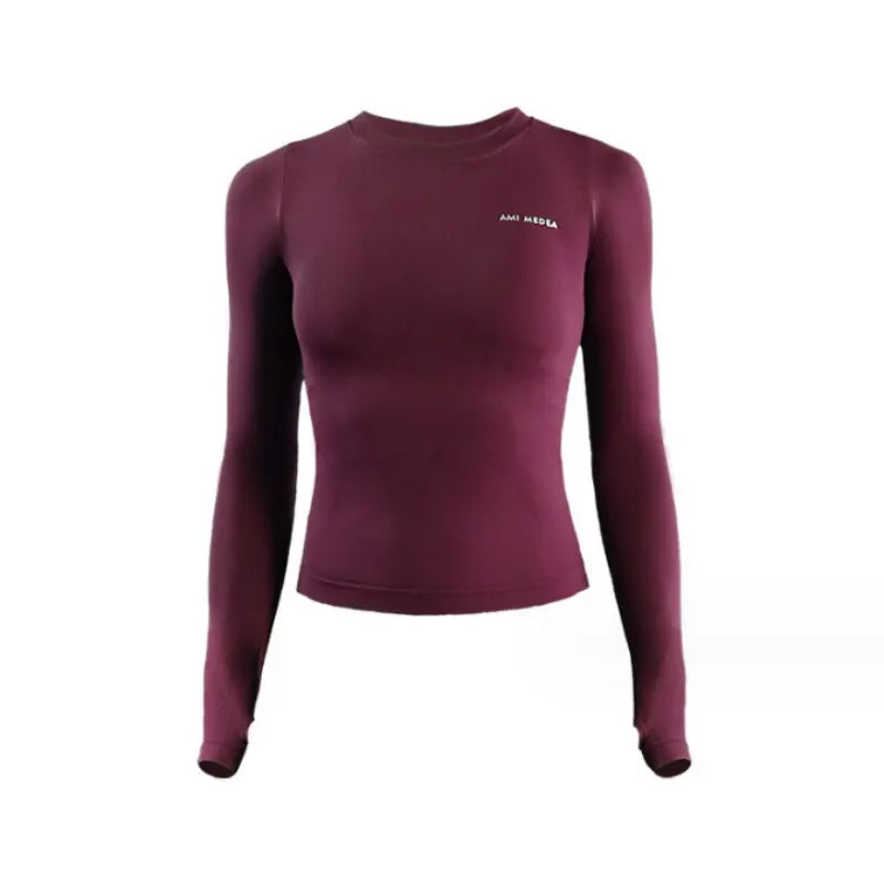 Women's Long Sleeve Fitness Yoga Top