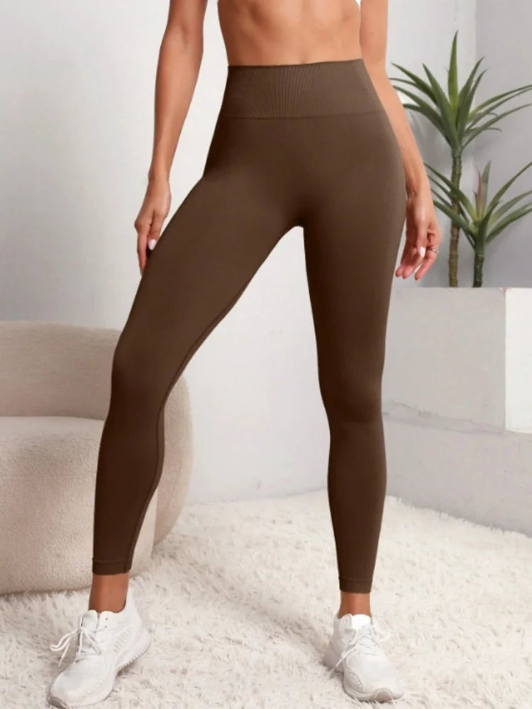 SleekFit High-Waist Seamless Leggings
