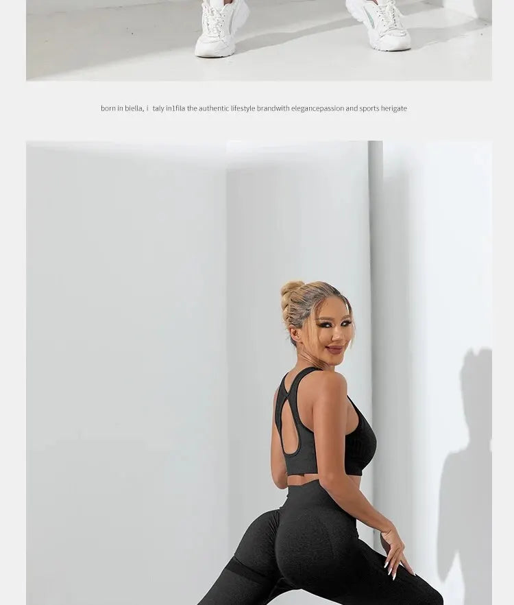 Seamless 2-Piece High Stretch Yoga Set