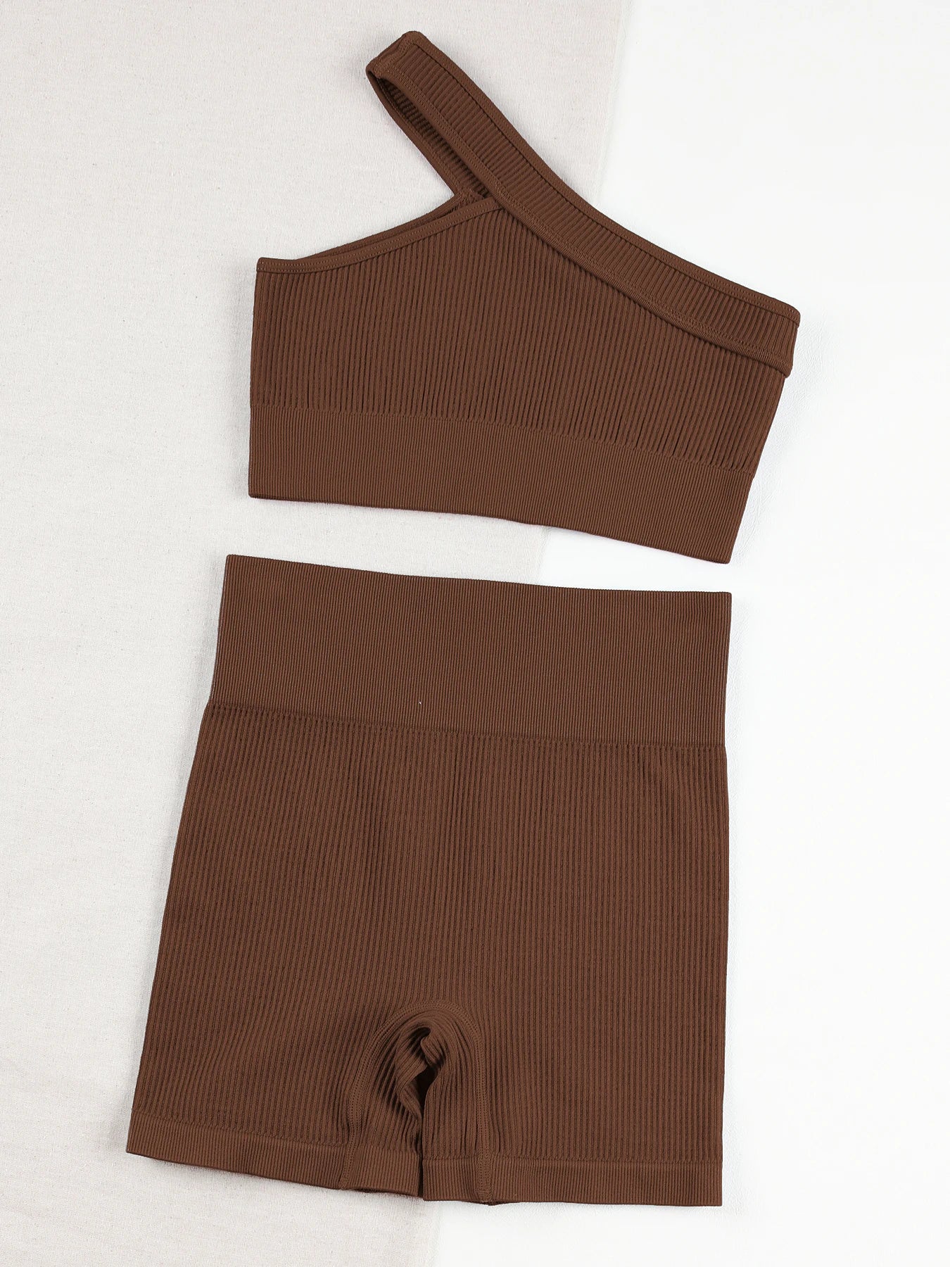 CHRLEISURE Seamless Ribbed Yoga Set
