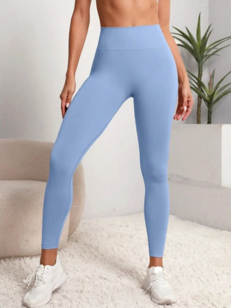 SleekFit High-Waist Seamless Leggings