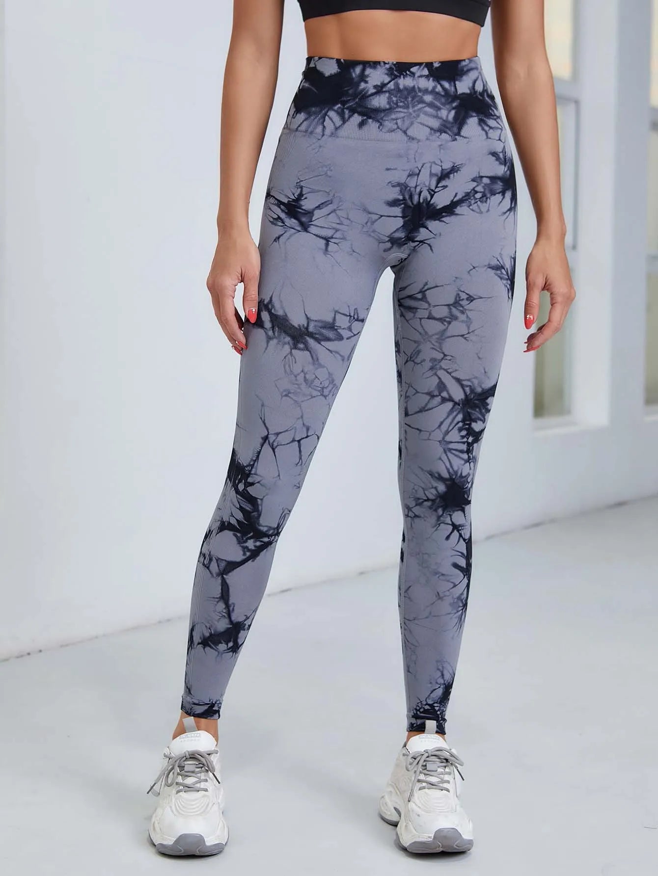 Women's Tie-Dye Push-Up Leggings