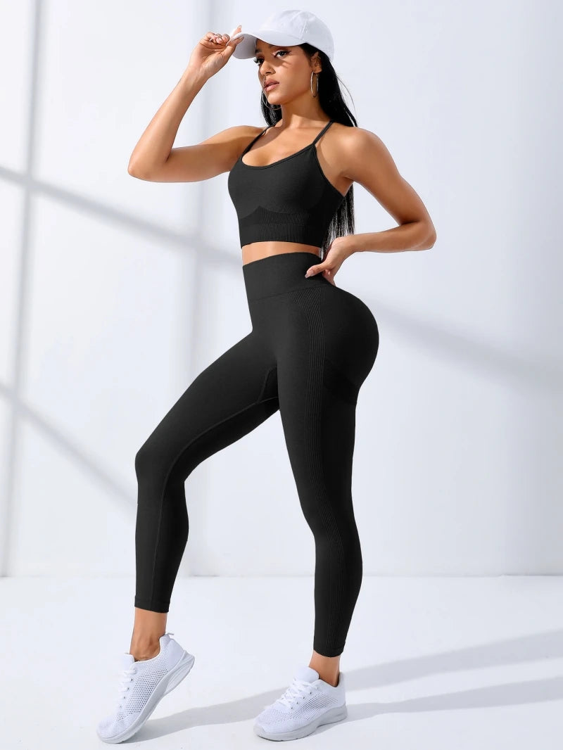 Women’s Seamless 2-Piece Yoga Set