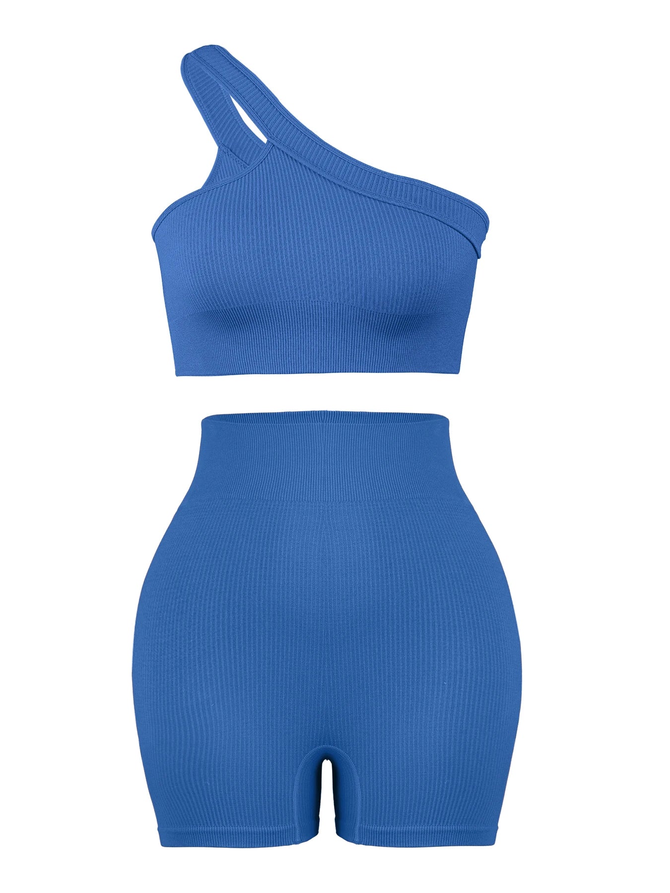 CHRLEISURE Seamless Ribbed Yoga Set