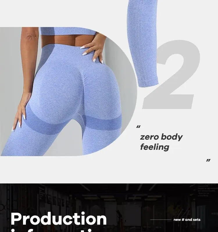 Seamless 2-Piece High Stretch Yoga Set