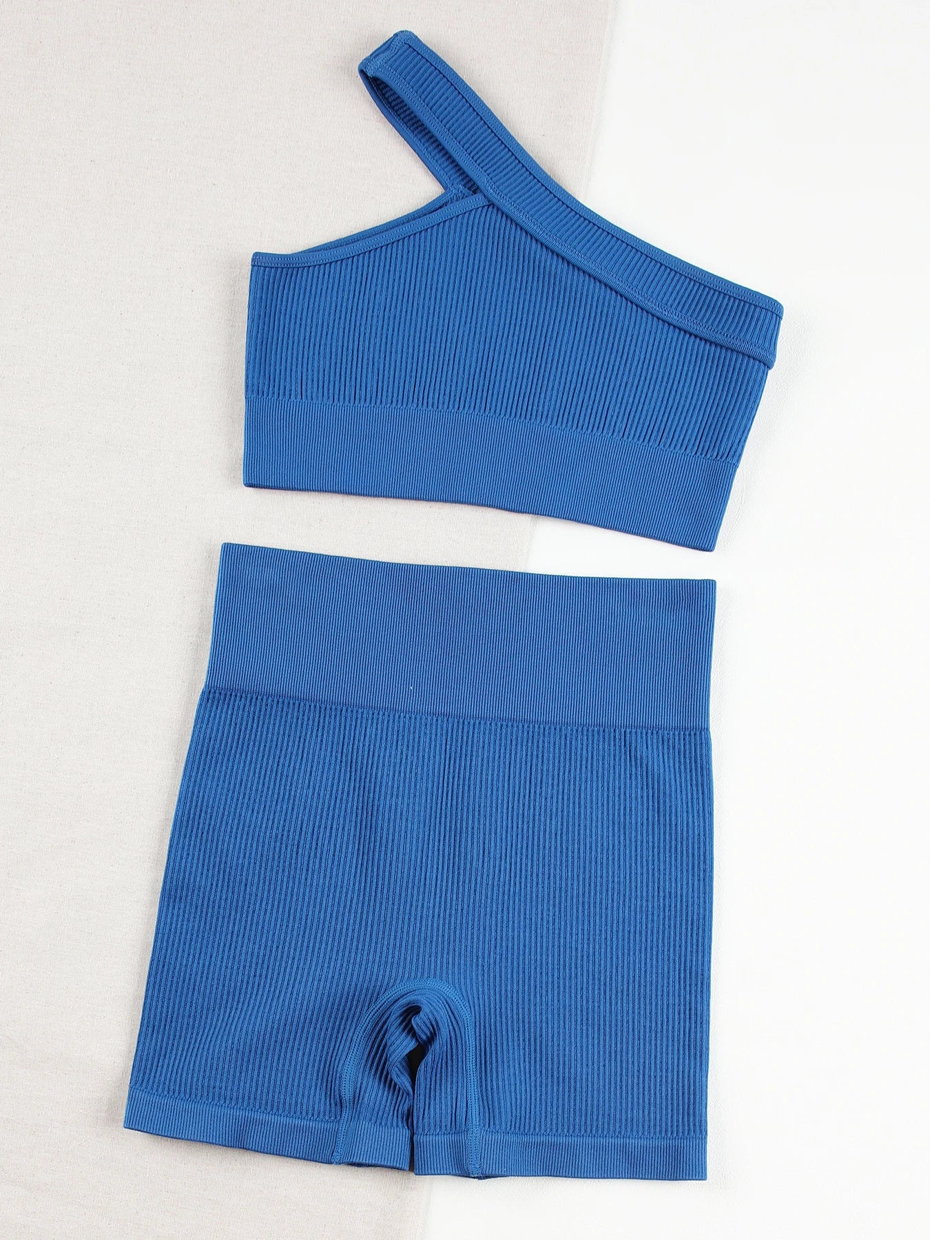 CHRLEISURE Seamless Ribbed Yoga Set