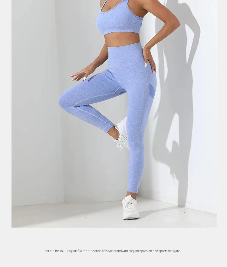 Seamless 2-Piece High Stretch Yoga Set