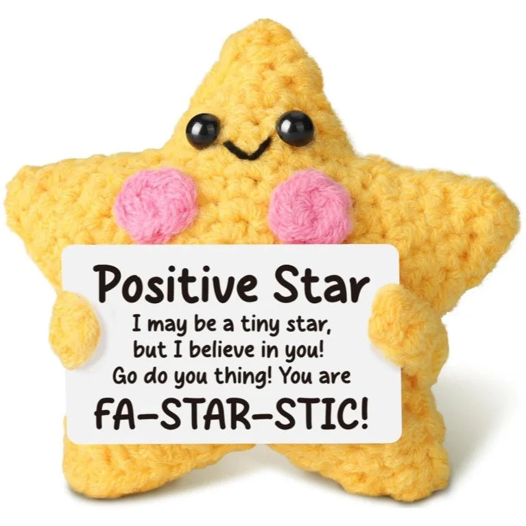 2025 Emotional Support Crochet Doll – Funny Gift & Decor