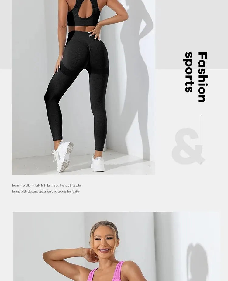 Seamless 2-Piece High Stretch Yoga Set