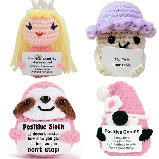 2025 Emotional Support Crochet Doll – Funny Gift & Decor