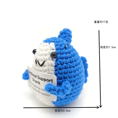 2025 Emotional Support Crochet Doll – Funny Gift & Decor