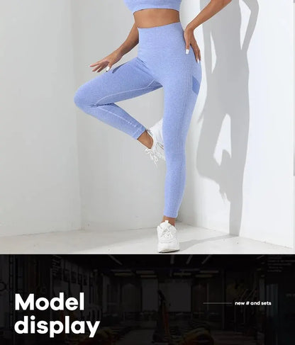 Seamless 2-Piece High Stretch Yoga Set