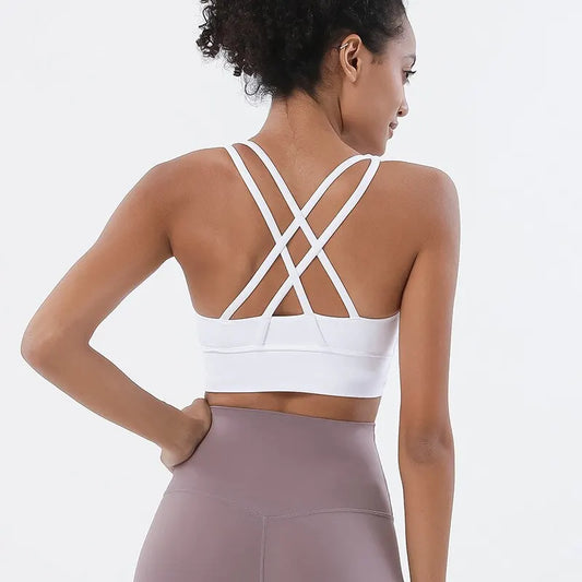 Women’s Racerback Sports Yoga Bra