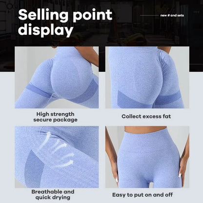 Seamless 2-Piece High Stretch Yoga Set
