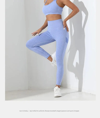 Seamless 2-Piece High Stretch Yoga Set